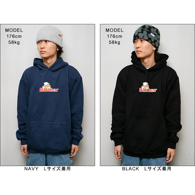 バターグッズ パーカー BUTTER GOODS TEDDY LOGO PULLOVER HOOD バターグッズ パーカー BUTTER GOODS TEDDY LOGO PULLOVER HOOD