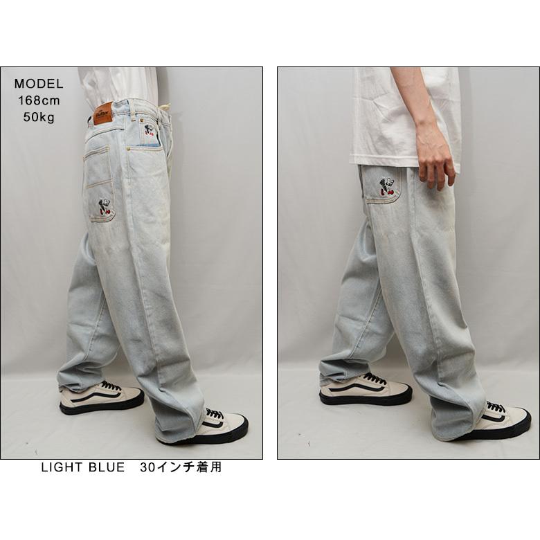 （ バターグッズ パンツ ） BUTTER GOODS SCREW DENIM PANTS デニムパンツ ジーンズ スケート バギーパンツ  ワイドパンツ デニム