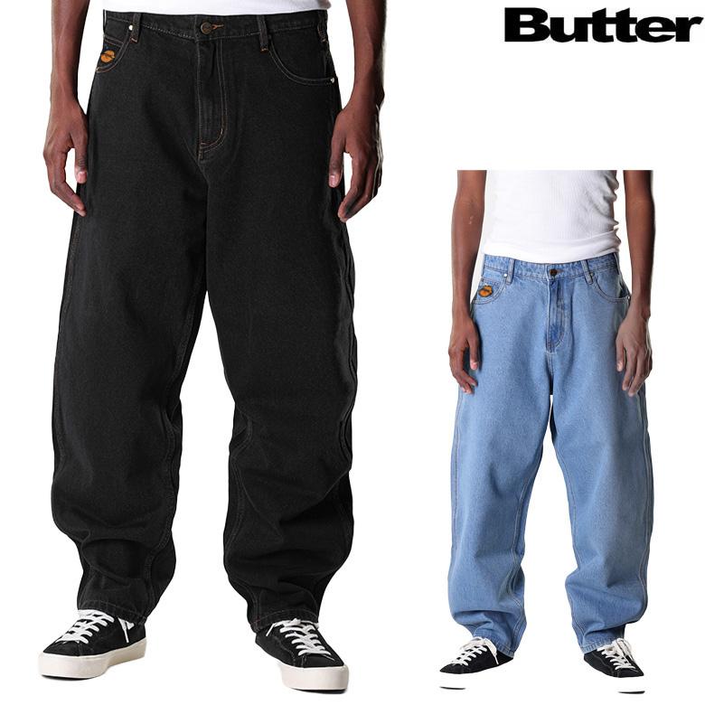 （ バターグッズ パンツ ） BUTTER GOODS SANTOSUOSSO DENIM PANTS デニムパンツ ジーンズ スケート バギーパンツ  :buttergoods-bgq36465:PAJABOO - 通販 - Yahoo!ショッピング