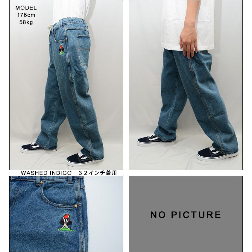 バターグッズ パンツ ） BUTTER GOODS MUSHROOM DENIM PANTS デニム