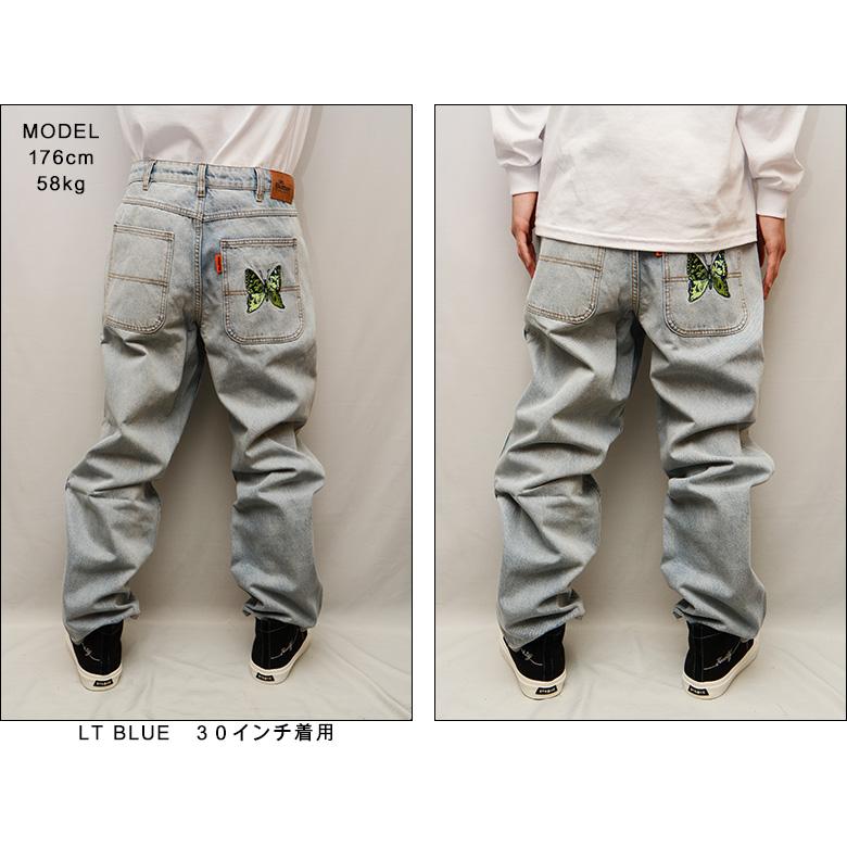 バターグッズ パンツ BUTTER GOODS BUTTERFLY DENIM JEANS バターグッズ パンツ BUTTER GOODS BUTTERFLY DENIM JEANS