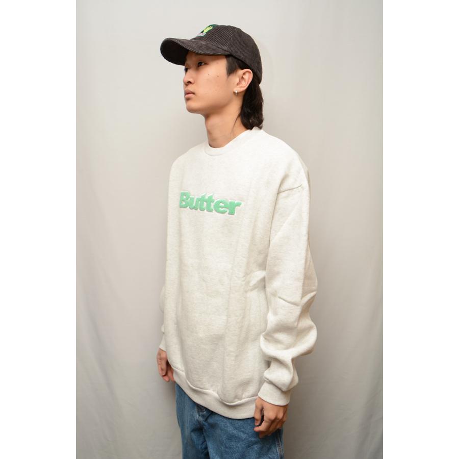 バターグッズ トレーナー BUTTER GOODS CHENILLE APPLIQUE LOGO バターグッズ トレーナー BUTTER GOODS CHENILLE APPLIQUE LOGO