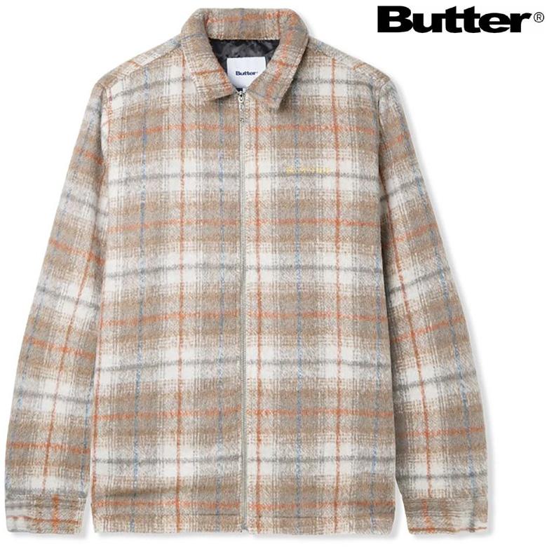 バターグッズ ジャケット BUTTER GOODS PLAID FLANNEL ZIP