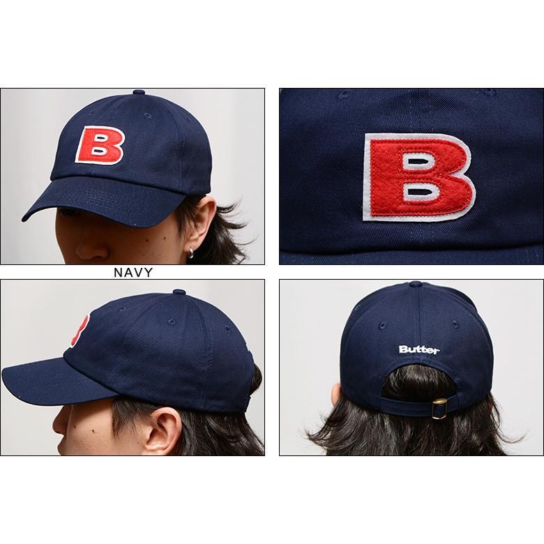 バターグッズ キャップ BUTTER GOODS B LOGO 6PANEL CAP ストラップバック 帽子 スケート スケーター｜pajaboo｜09