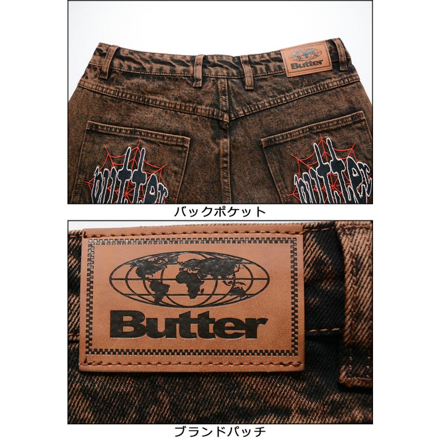 Butter Goods バターグッズ パンツ BUTTER GOODS SPIDER DENIM Butter Goods バターグッズ パンツ BUTTER GOODS SPIDER DENIM