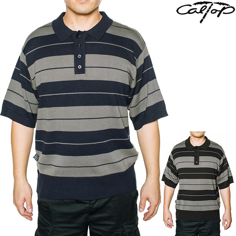 PRO CLUB（プロクラブ） キャルトップ ポロシャツ CALTOP S/S KNITTED