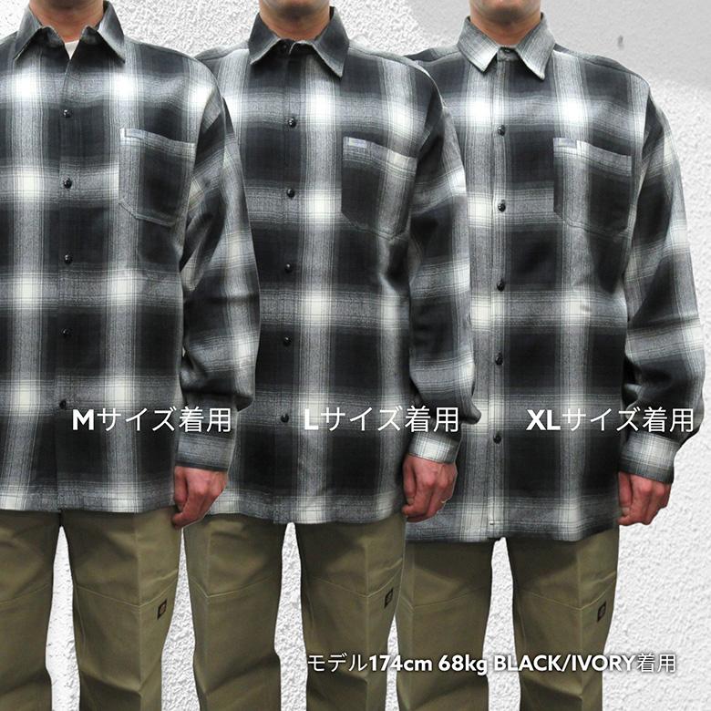 Cal Top キャルトップ チェックシャツ CALTOP L/S PLAID SHIRT Cal Top キャルトップ チェックシャツ CALTOP L/S PLAID SHIRT