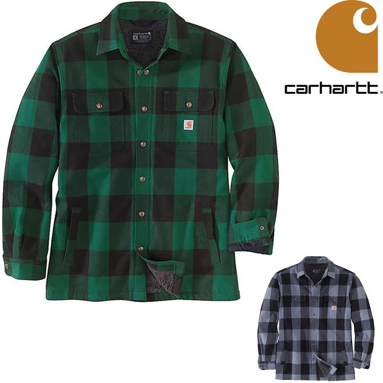 カーハート シャツ ） CARHARTT RELAXED FIT HEAVY WEIGHT FLANNEL