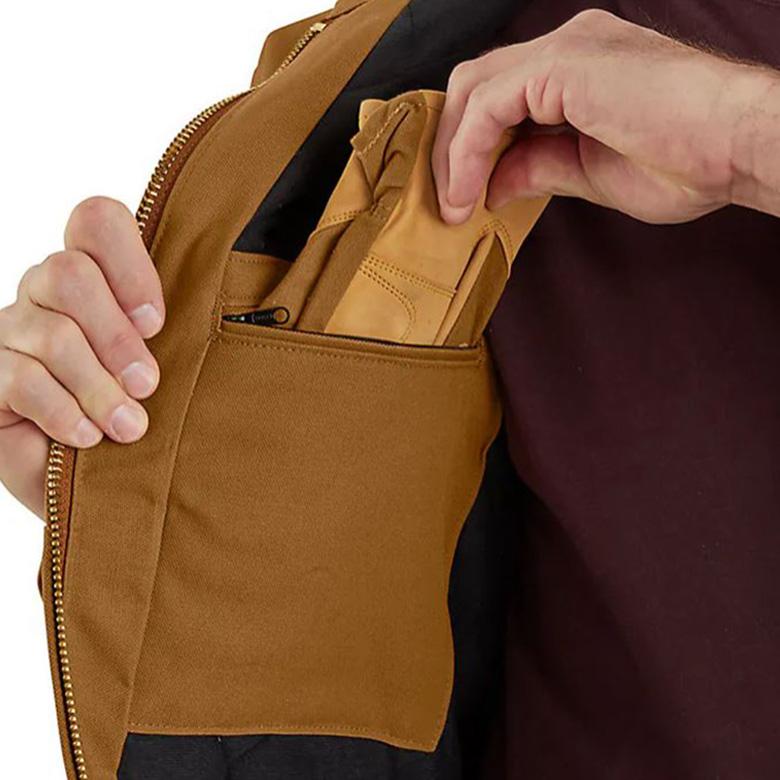 k*様 carhartt アクティブジャケット J140 BRN Carhartt J140 Firm Duck Insulated Lined Active Jacket