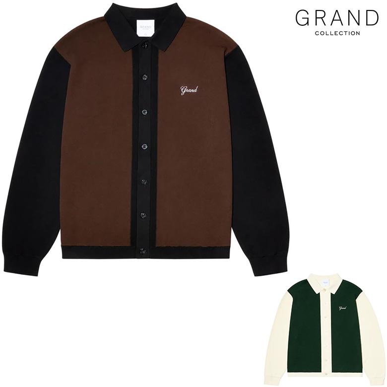 グランドコレクション セーター GRAND COLLECTION COLOR BLOCKED グランドコレクション セーター GRAND COLLECTION COLOR BLOCKED