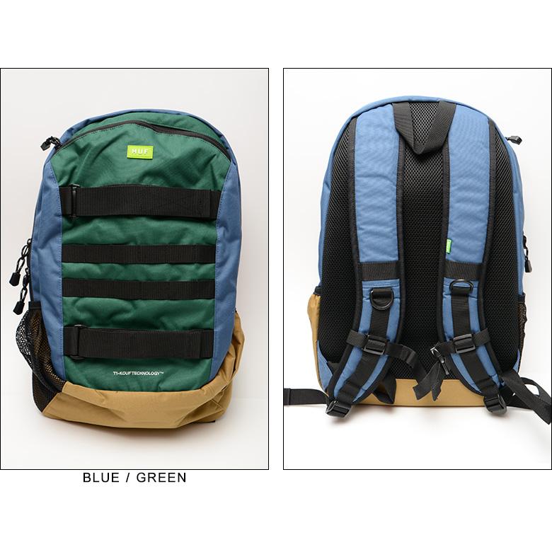 ハフ リュック HUF MISSION BACK PACK リュック BAG バックパック デイパック スケーター