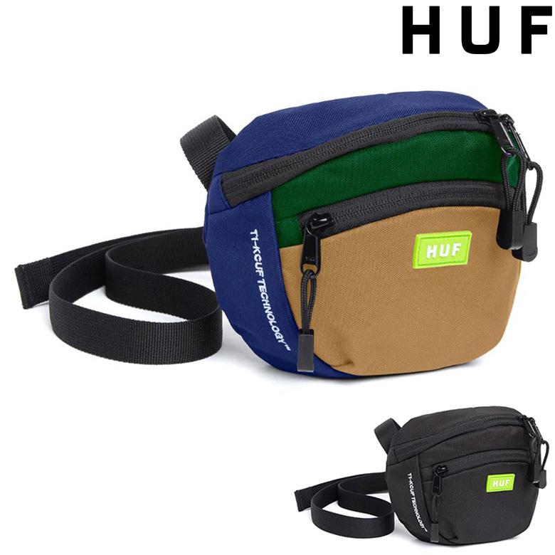 HUF （ハフ）　ショルダーバッグ　メッセンジャーバッグ HUF（ハフ） バッグ HUF BUNKER SHOULDER BAG ショルダーバッグ ポーチ
