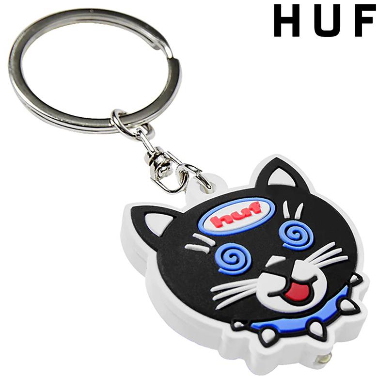 HUF（ハフ） キーチェーン HUF HYPNO CAT LED KEYCHAIN キーホルダー