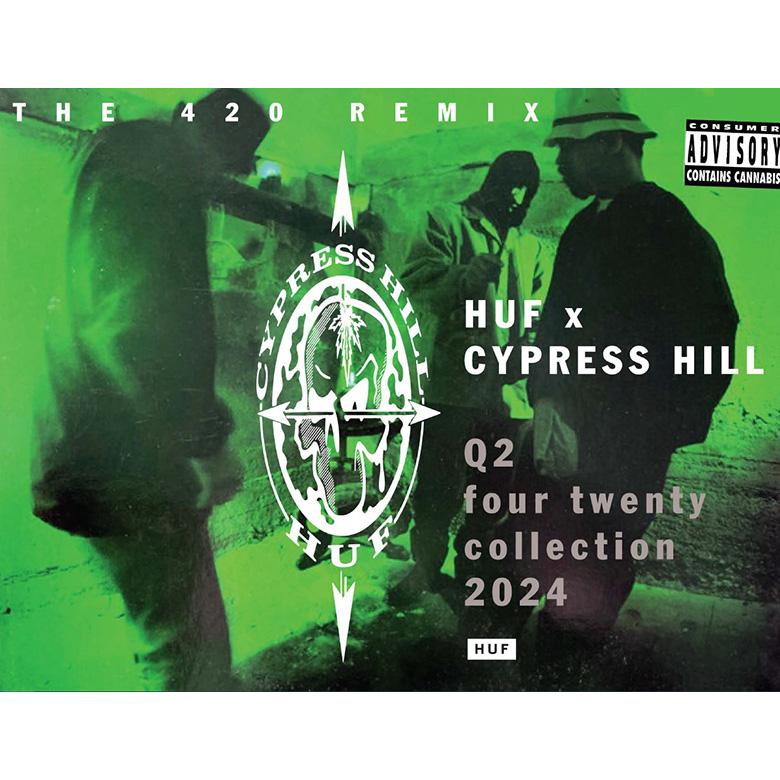 HUF（ハフ） サイプレス・ヒル バナー HUF x CYPRESS HILL GREENTHUMB