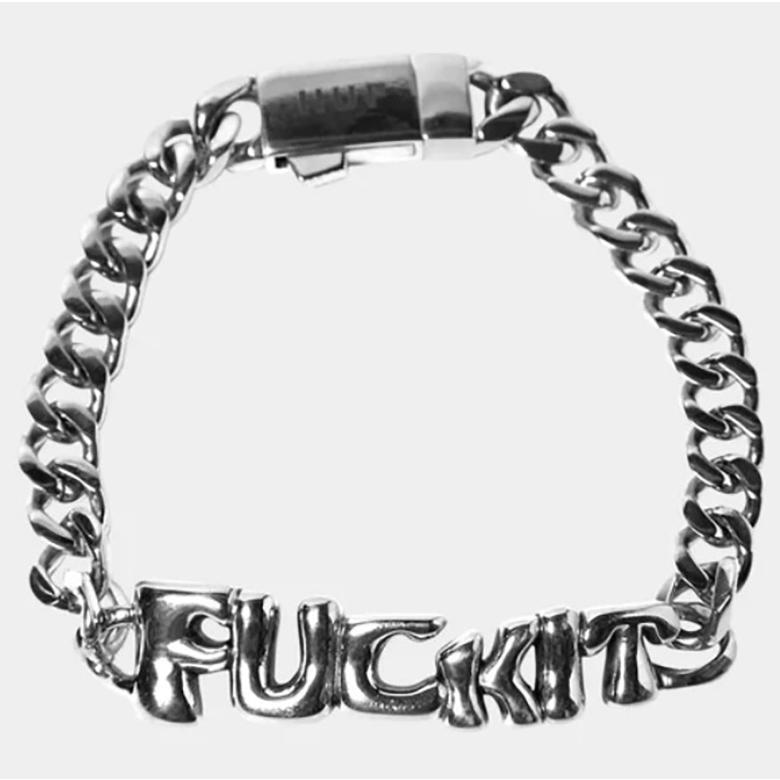 HUF（ハフ） ブレスレット HUF FUCK IT WARPED ID BRACELET