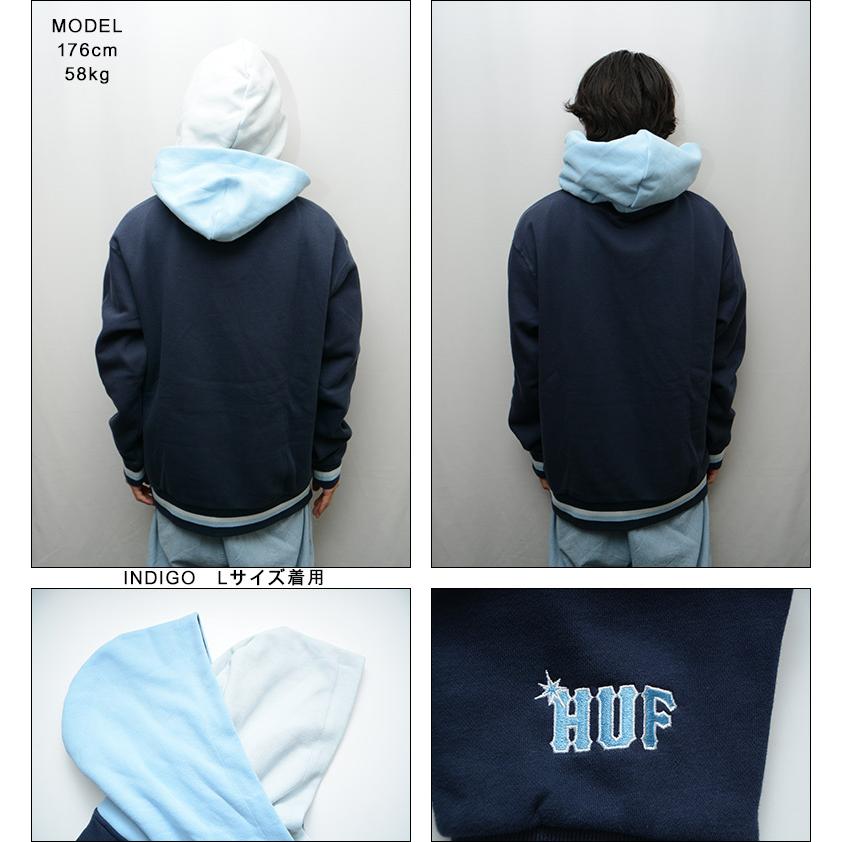 HUF LOVE HOODIE ハフ ラブ フーディ プルオーバー パーカー HUF（ハフ） パーカー ARCH WIDE FULL ZIP HOODIE メンズ レディース