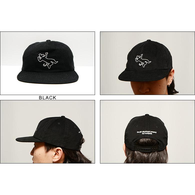 HUF ハフ キャップ x GIRL OUTLINE CORD SNAPBACK CAP ガール