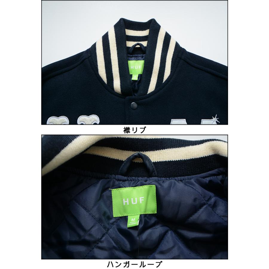 HUF ハフ ジャケット 20 YEAR CLASSIC H VARSITY JACKET HUF ハフ ジャケット 20 YEAR CLASSIC H VARSITY JACKET