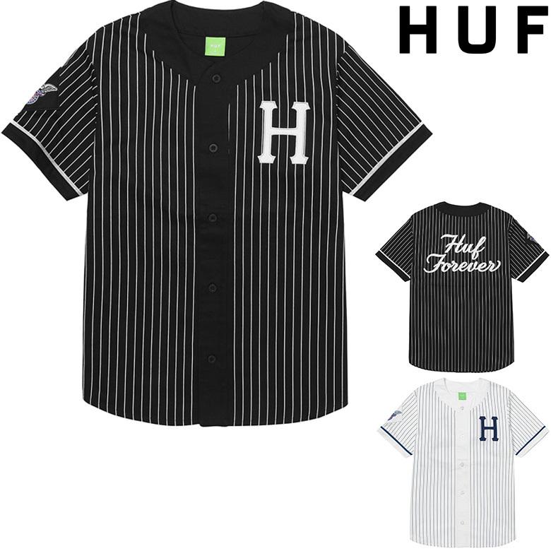 HUF （ ハフ ベースボールシャツ ） FOREVER BASEBALL JERSEY シャツ 
