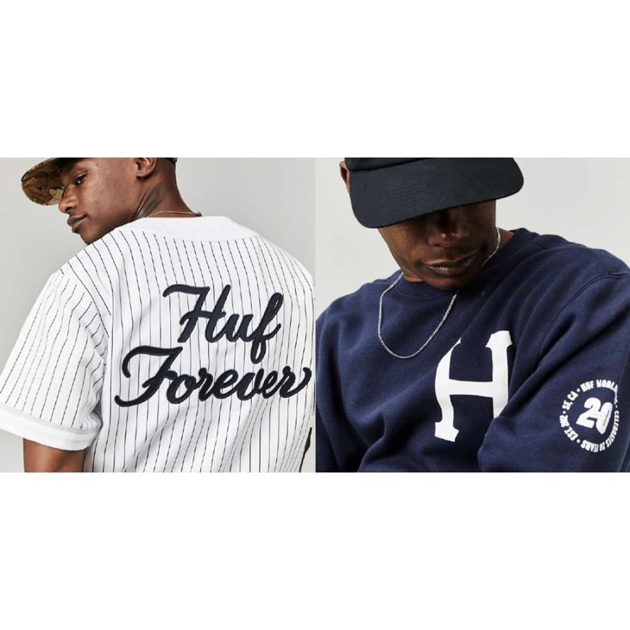 HUF（ハフ） （ ハフ ベースボールシャツ ） HUF FOREVER BASEBALL