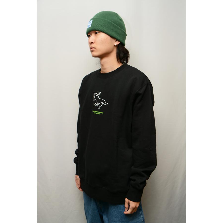 HUF ハフ トレーナー x GIRL OUTLINE CREW NECK クルーネック