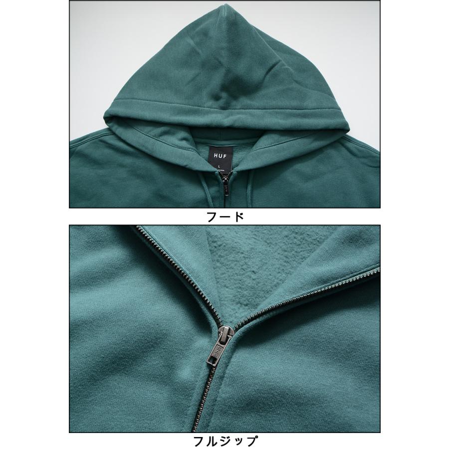 HUF（ハフ） パーカー HUF HORUS FULL ZIP HOODIE ハフパーカー ジップ