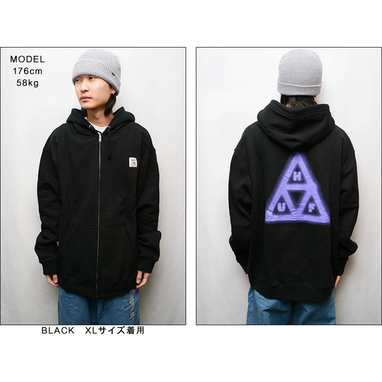 HUF ハフ パーカー HORUS FULL ZIP HOODIE ハフパーカー ジップ HUF ハフ パーカー HORUS FULL ZIP HOODIE ハフパーカー ジップ