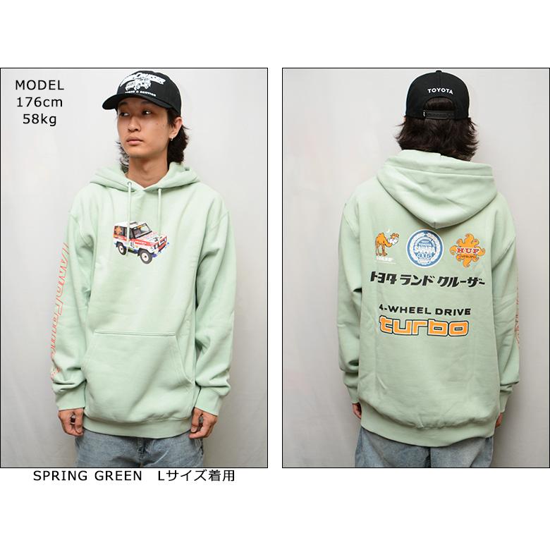 HUF（ハフ） パーカー トヨタ ランドクルーザー HUF TOYOTA LAND