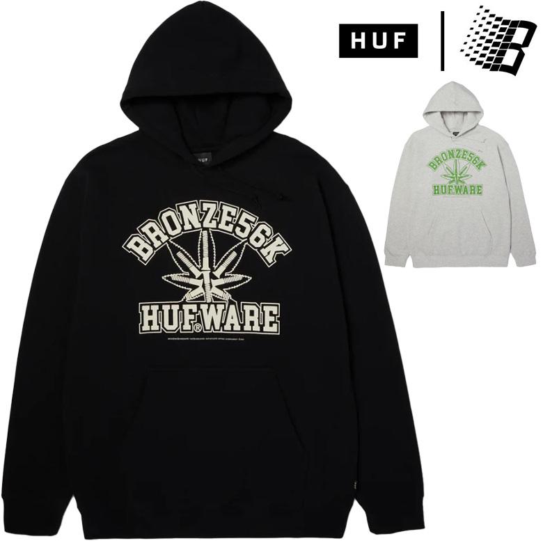 【希少】HUF 薄手パーカー HUF（ハフ） パーカー HUF BRONZE 56K PLANTWARE PULLOVER HOOD