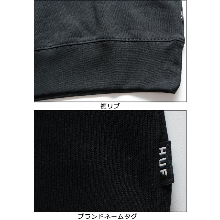 【★超美品★】HUF ハフ スウェットシャツ HUF（ハフ） トレーナー HUF DAZED CREW NECK スウェット クルーネック