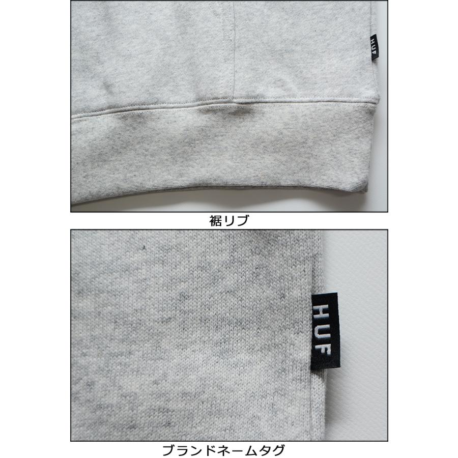 HUF（ハフ） ジップパーカー HUF ALL CAPS FULL ZIP HOODIE