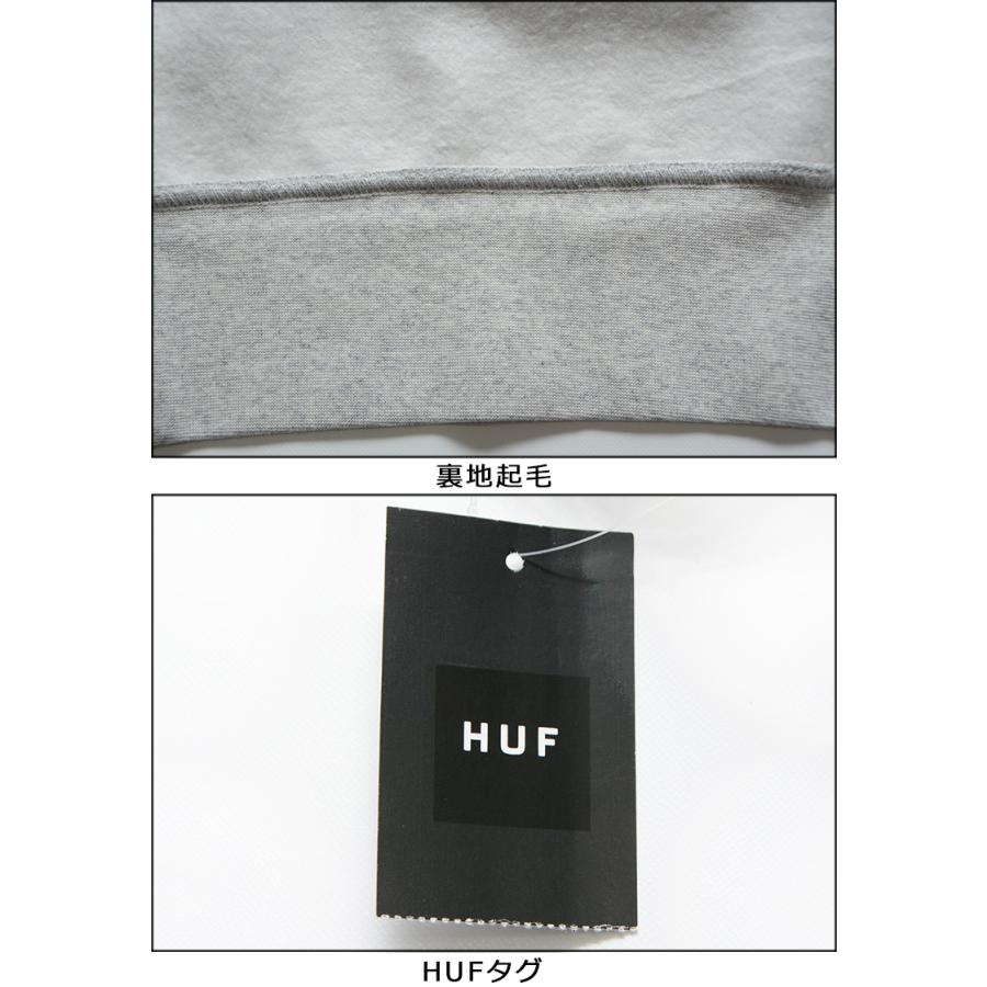 HUF（ハフ） トレーナー HUF ARCH APPLIQUE CREW NECK スウェット
