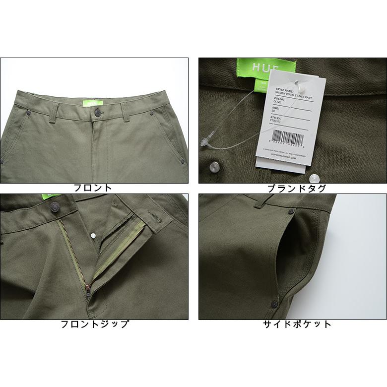 HUF ( ハフ パンツ ) GILMAN DOUBLE KNEE PANT ボトムス HUF ( ハフ パンツ ) GILMAN DOUBLE KNEE PANT ボトムス