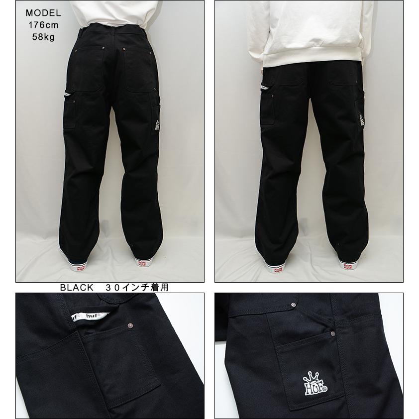 134　HUF ダブルニーパンツ　M レッド 134 HUF ダブルニーパンツ M レッド 134 HUF ダブルニーパンツ M