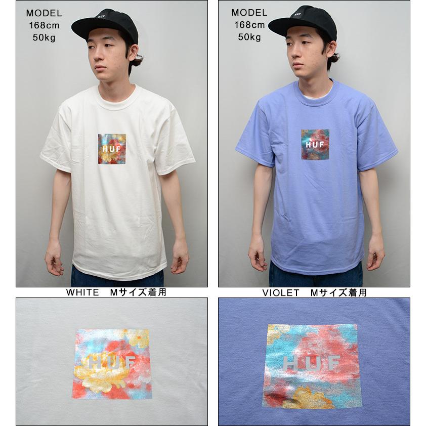 HUF（ハフ） HUF FOIL FLOWER BOX LOGO S/S TEE Tシャツ プリントT