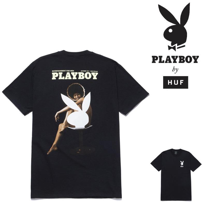 HUF（ハフ） HUF x PLAYBOY OCTOBER 1971 S/S TEE Tシャツ プリントT