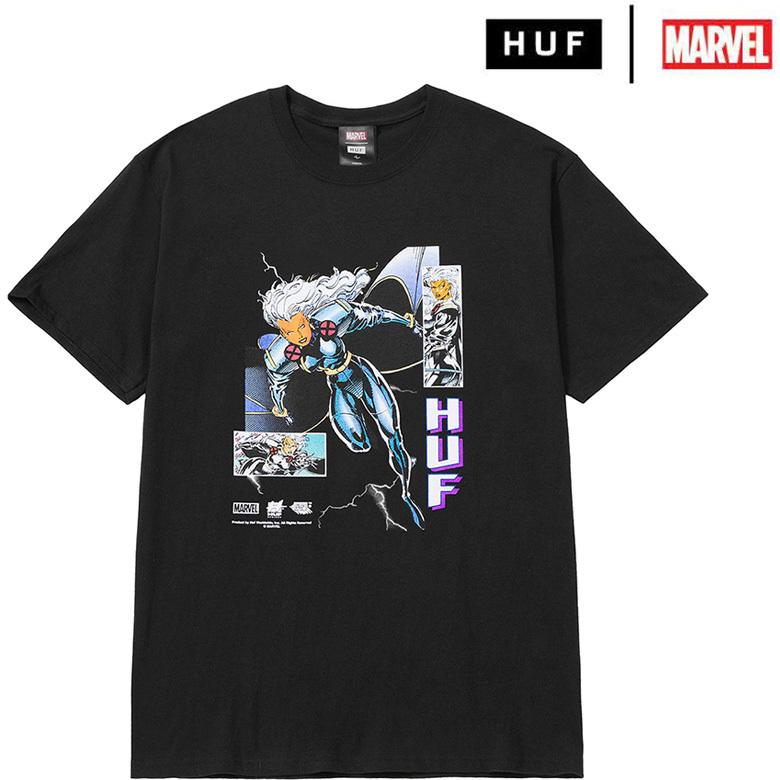★米国発/送関込*HUF×MARVEL*新作*STORMプリントTシャツ★ HUF （ ハフ Tシャツ ） x MARVEL STORM S/S TEE マーベル
