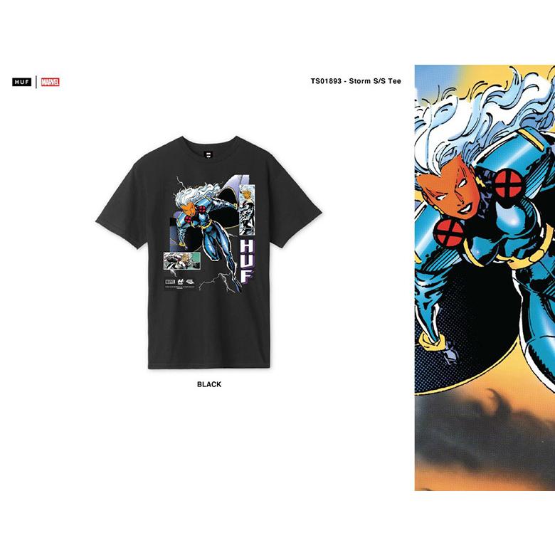 HUF （ ハフ Tシャツ ） x MARVEL STORM S/S TEE マーベル