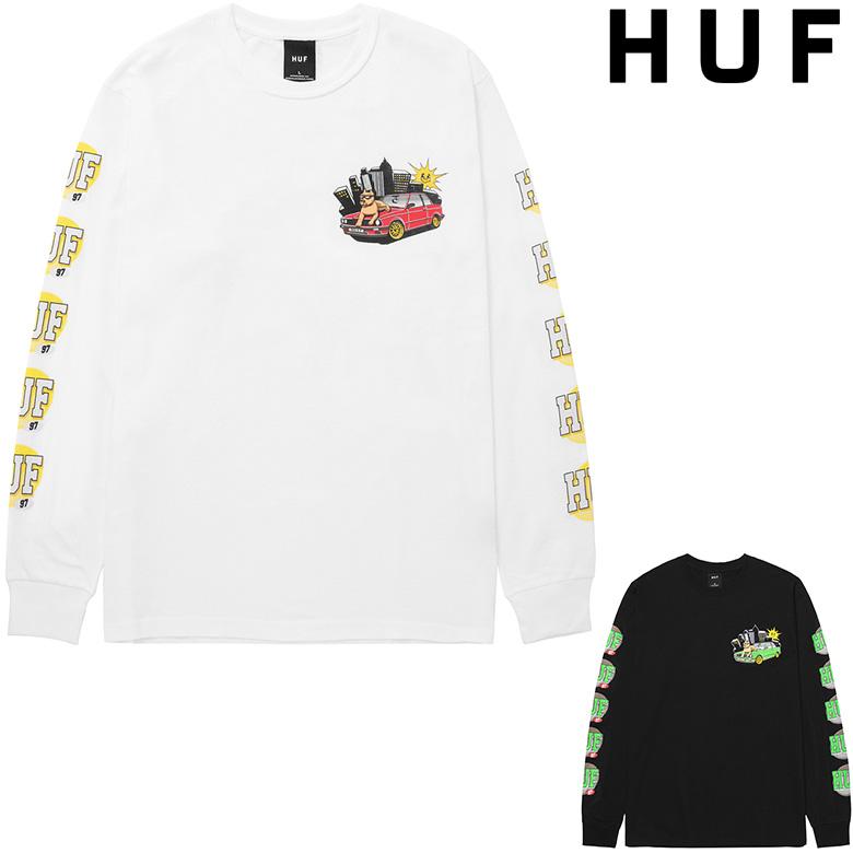 HUF ハフ ロンT 97 L/S TEE ロングスリーブ Tシャツ 長袖T