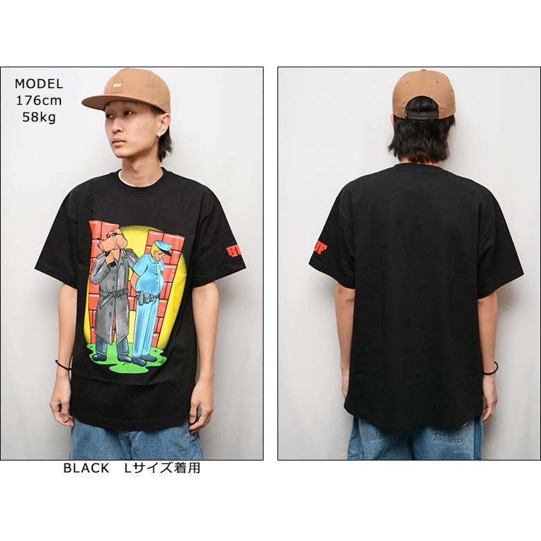 HUF（ハフ） Tシャツ HUF UNLAWFUL S/S TEE 半袖T T-SHIRT プリントT