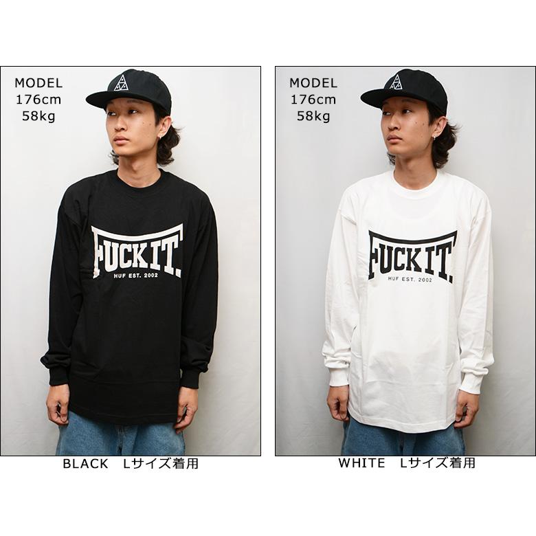 HUF（ハフ） ロンT HUF THROWING HANDS L/S TEE ロングスリーブT T 