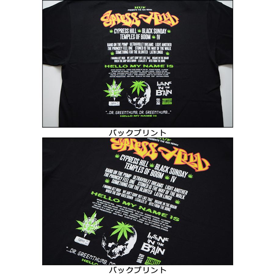 HUF ハフ サイプレス・ヒル Tシャツ x CYPRESS HILL DR