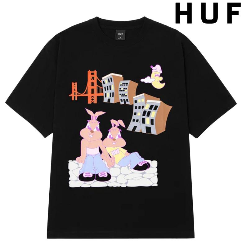 HUF（ハフ） Tシャツ HUF BAE VIEW S/S TEE 半袖T T-SHIRT プリントT 