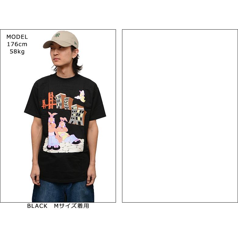 HUF（ハフ） Tシャツ HUF BAE VIEW S/S TEE 半袖T T-SHIRT プリントT 