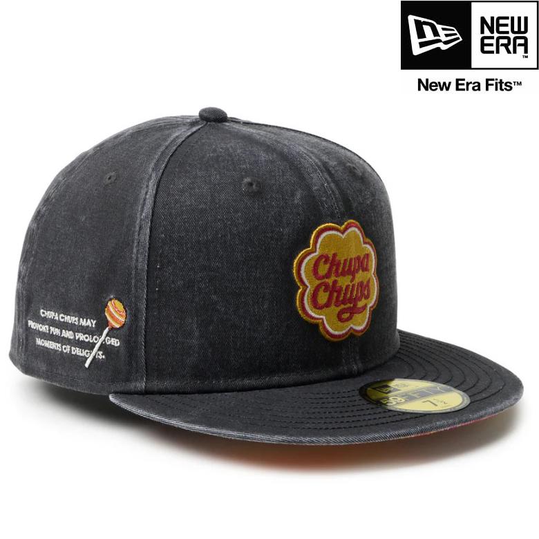 NEWERA × チュッパチャプス / 59FIFTY コラボ キャップ NEW ERA（ニューエラ） キャップ NEW ERA 59FIFTY Chupa Chups