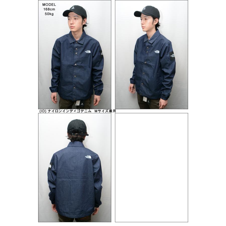 THE NORTH FACE GTX DENIM COACH JACKET ノースフェイス ジャケット 正規品 コーチジャケット ゴアテックス  GORE-TEX デニム メンズ アウター