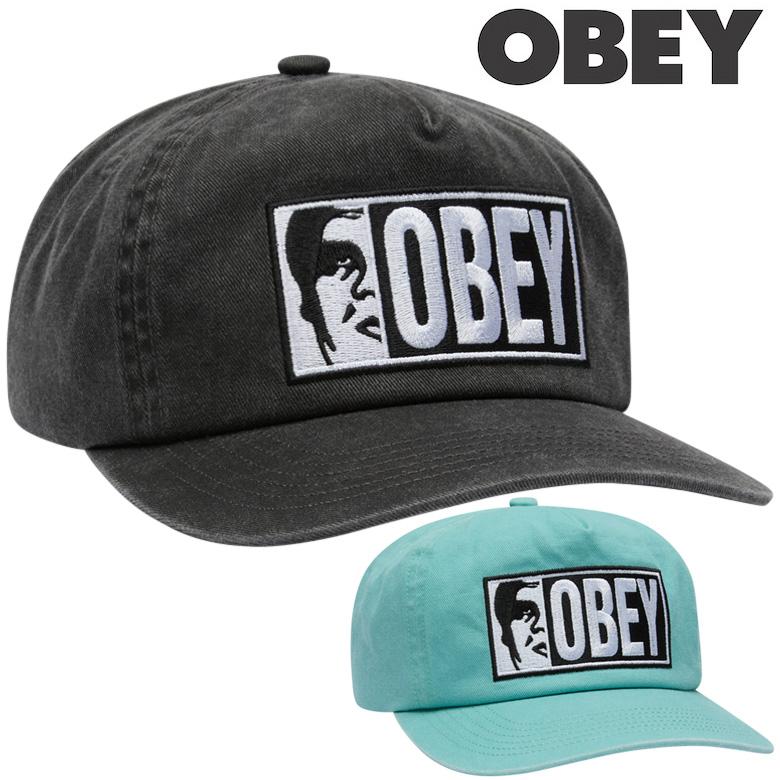 オベイ キャップ OBEY PIGMENT HALF ICON CAP 正規取扱店 ストラップ