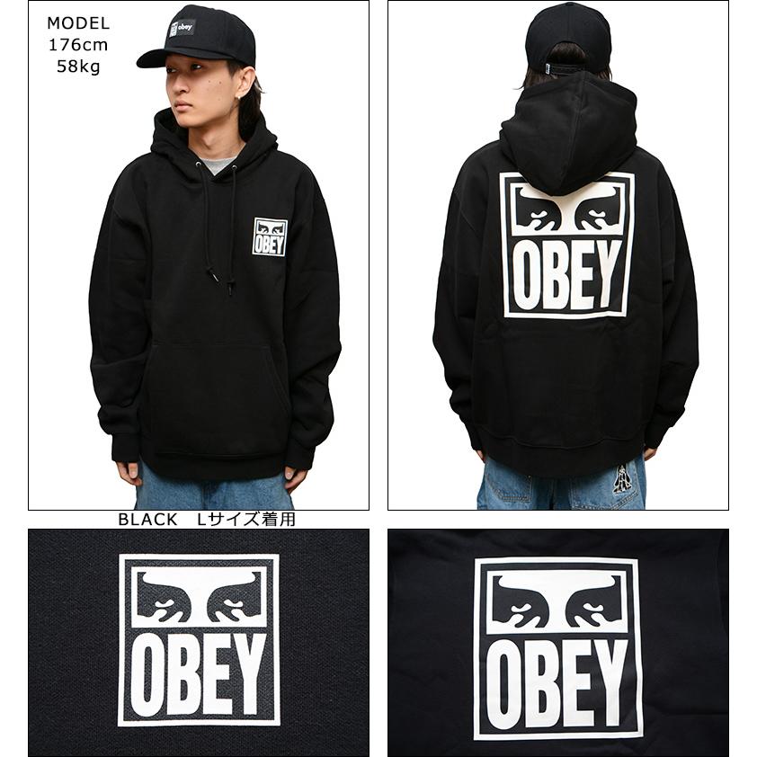 OBEY オベイ パーカー EYES ICON HOOD 正規取扱店 フーディー OBEY オベイ パーカー EYES ICON HOOD 正規取扱店 フーディー