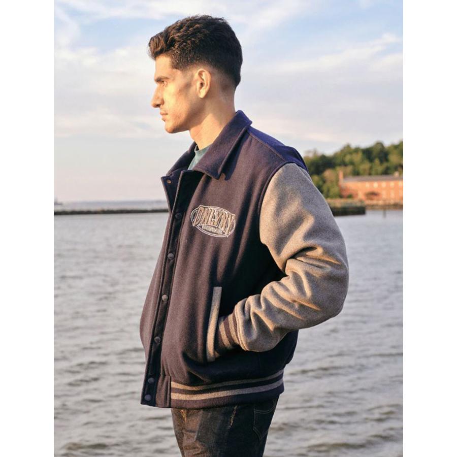 オンリーニューヨーク ジャケット ONLY NY LEAGUE MELTON WOOL VARSITY