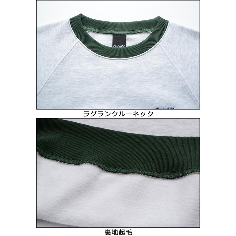 ONLY NY（オンリーニューヨーク） トレーナー ONLY NY COLOR BLOCK 